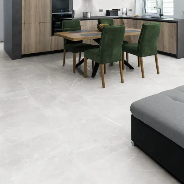 Глазурованный керамогранит Global Tile Cantata 60x60 см 1.44 м² матовый цвет светло-серый