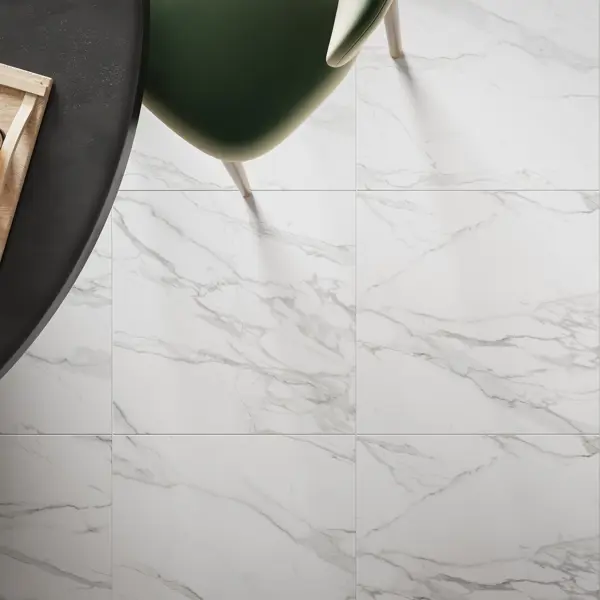 Глазурованный керамогранит Gracia Ceramica Марбелла 59.4x59.4 см 1.44 м² матовый цвет белый