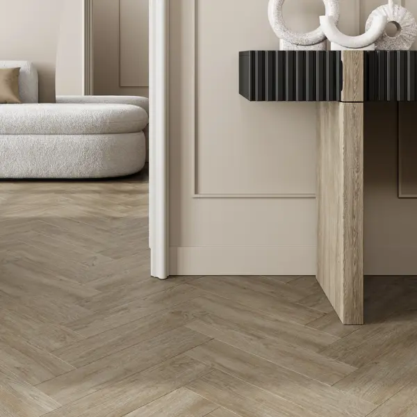 Глазурованный керамогранит Gracia Ceramica Варди 12.5x50 см 0.875 м² матовый цвет серо-бежевый