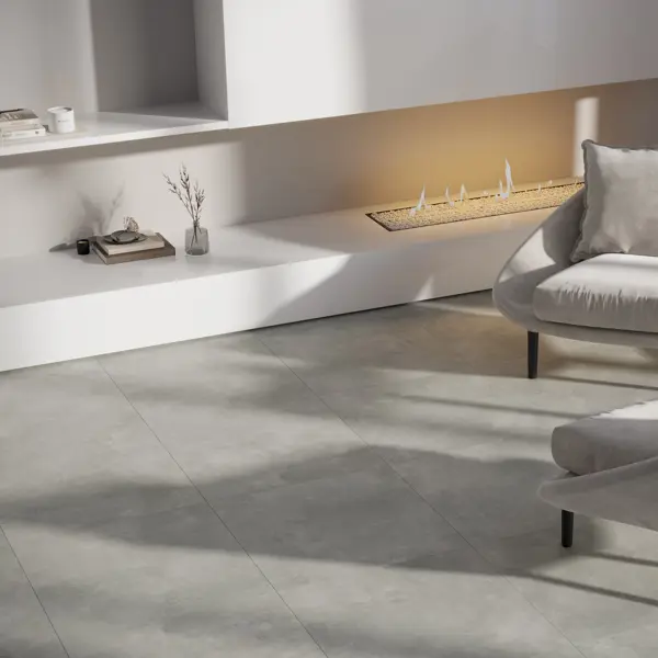 Глазурованный керамогранит Grasaro Loft G-1206/MR/600x600x9/S1, 60x60x0.9 см 1.8 м² матовый цвет серый