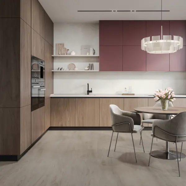 Глазурованный керамогранит Kerama Marazzi Чиветта 59.5x119.1 см 1.434 м² гладкий цвет светло-коричневый