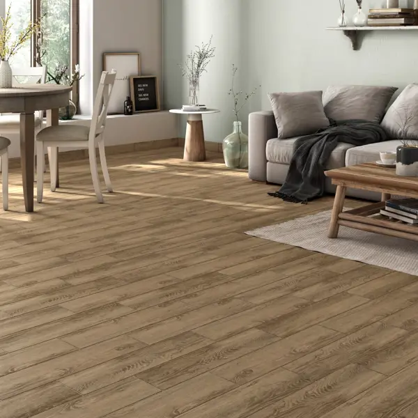 Глазурованный керамогранит KREAFORTA Charm 18.5x59.8 см 1.216 м² матовый цвет коричневый