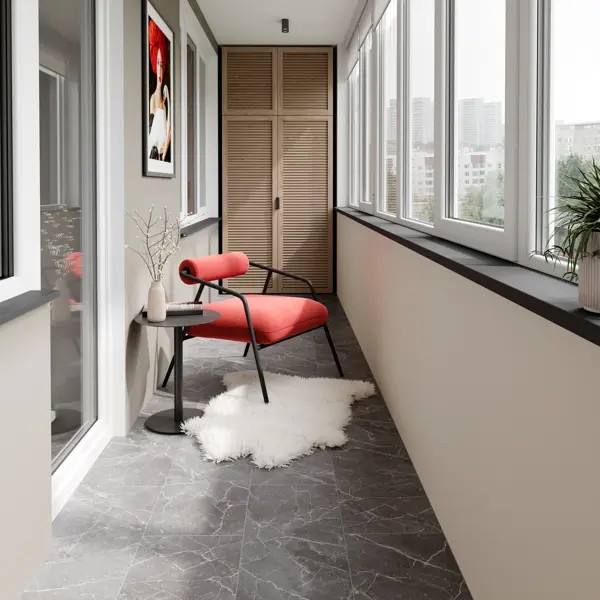 Глазурованный керамогранит LB Ceramics Эпоха 30x60.3 см 1.44 м² матовый цвет темно-серый