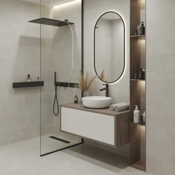Глазурованный керамогранит LB Ceramics Холодное солнце 19.9x60.3 см 0.96 м² матовый цвет серо-бежевый