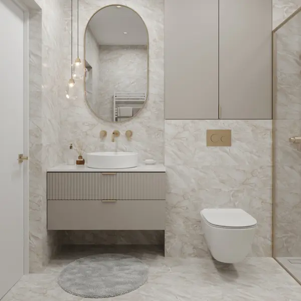 Глазурованный керамогранит LB Ceramics Морозный вечер 19.9x60.3 см 0.96 м² матовый цвет серо-бежевый
