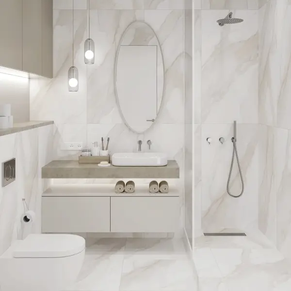 Глазурованный керамогранит LB Ceramics Москва белокаменная 60x120 см 1.44 м² матовый цвет светло-бежевый