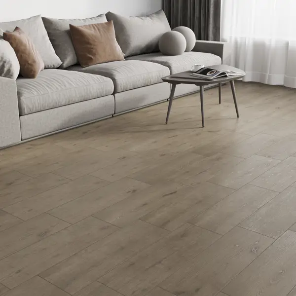 Глазурованный керамогранит LB Ceramics Русский дуб 19.9x60.3 см 0.96 м² цвет бежево-коричневый