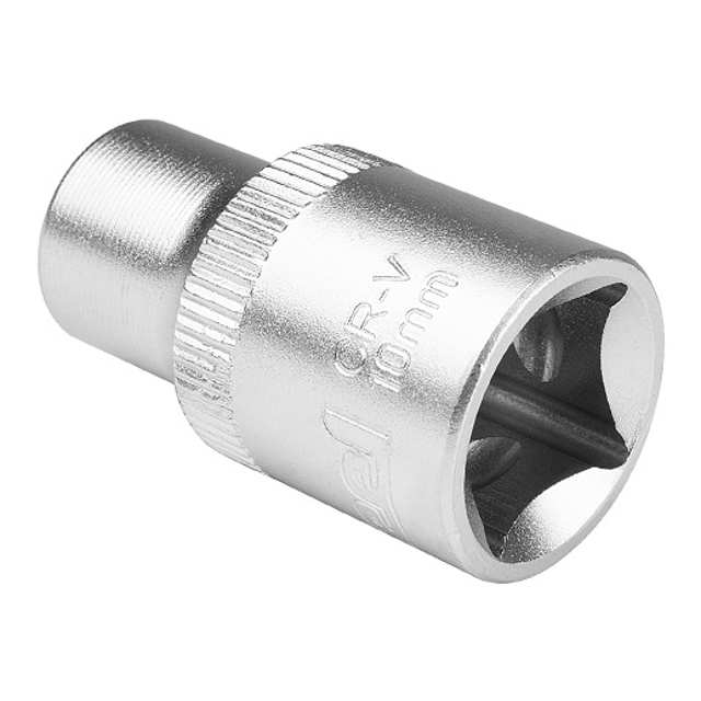 головка шестигранная AV STEEL 1/2" 10мм