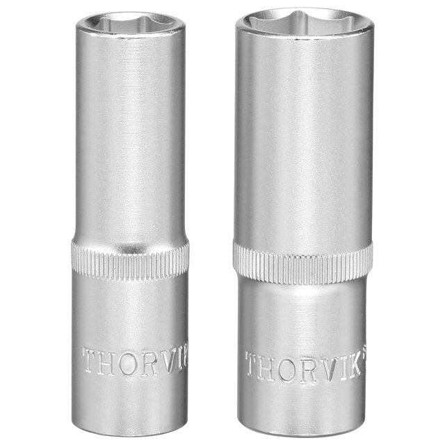 головка торцевая THORVIK 1/2" 21мм удлиненная