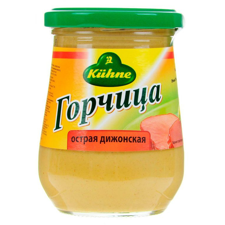 Горчица Kuhne Дижонская острая, 250 мл