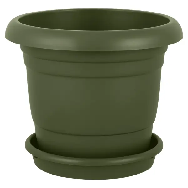 Горшок для цветов Ingreen Афина 60x60x51 см v76 л пластик северный мох