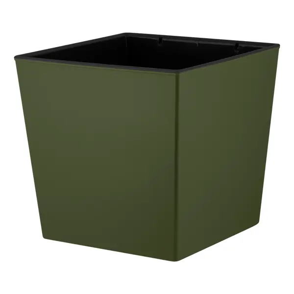 Горшок для цветов Ingreen Лондон Куб 17.7x17.7x18.4 см v4.2 л пластик тайга