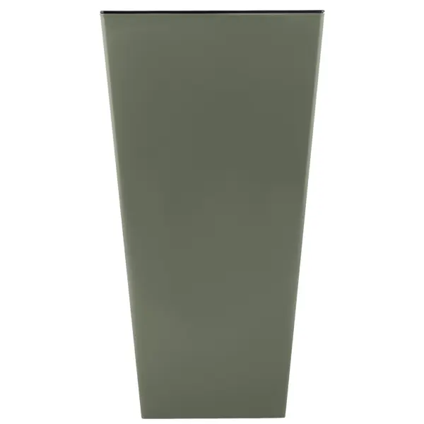 Горшок для цветов Ingreen Лондон Куб 25x25x47 см v19.4 л пластик тайга