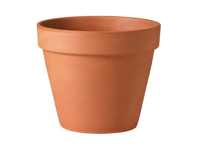 горшок керамический Vaso 1,4л d15см h13см терракотовый