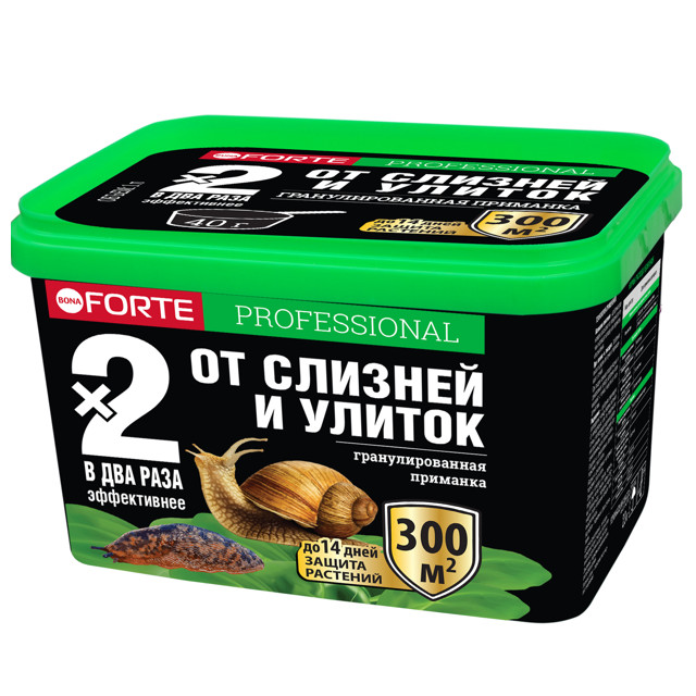 гранулы от слизней и улиток Bona Forte 0,5л