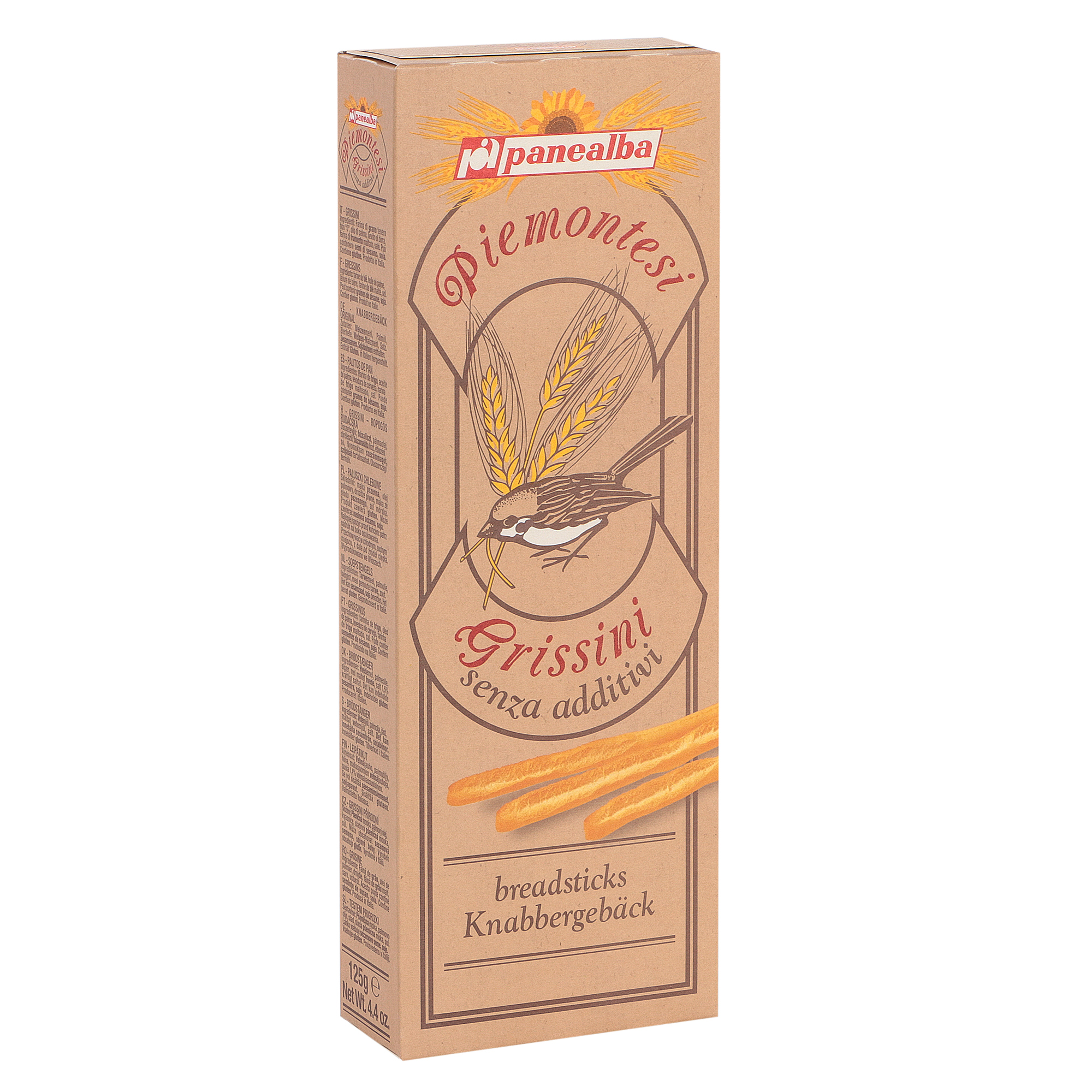 Гриссини Panealba Piemontesi Grissini 125 г