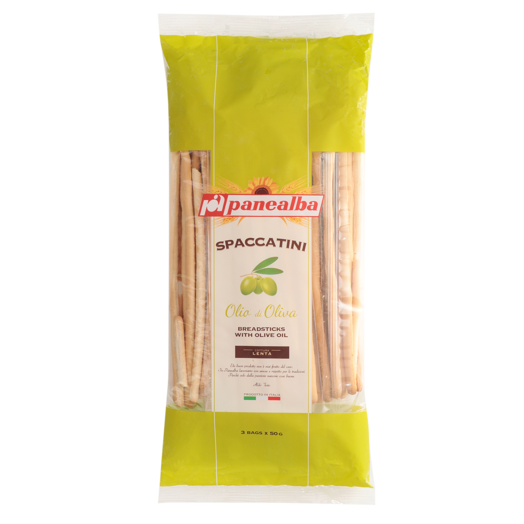 Гриссини Panealba Spaccatini Olio di Oliva 150 г
