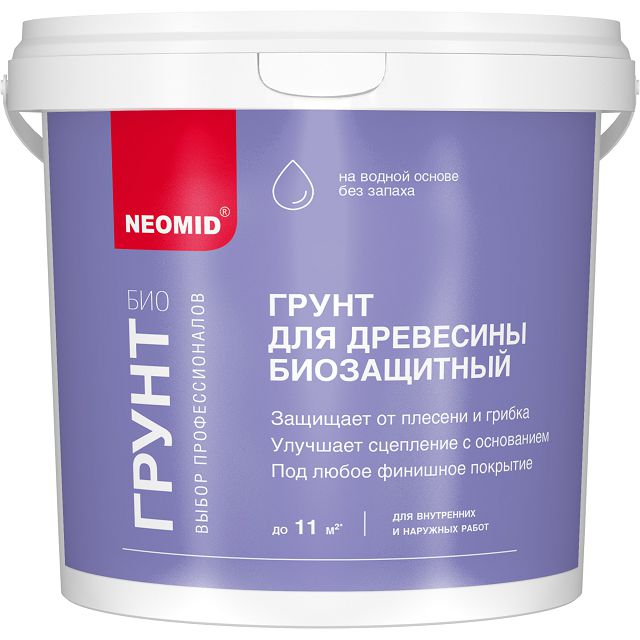 грунт-антисептик Neomid Bio Грунт 1л , арт.4650070640710
