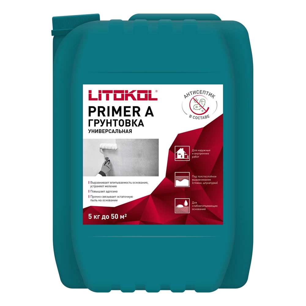 Грунт Litokol Primer А укрепляющий 5 кг