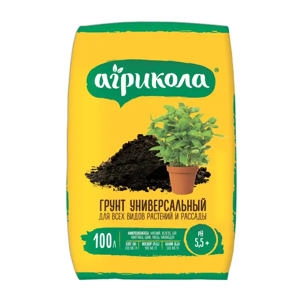 Грунт универсальный Агрикола 100 л