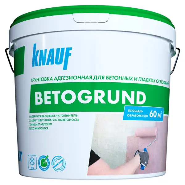 Грунтовка бетонконтакт Knauf Бетогрунд F розовая 15 кг
