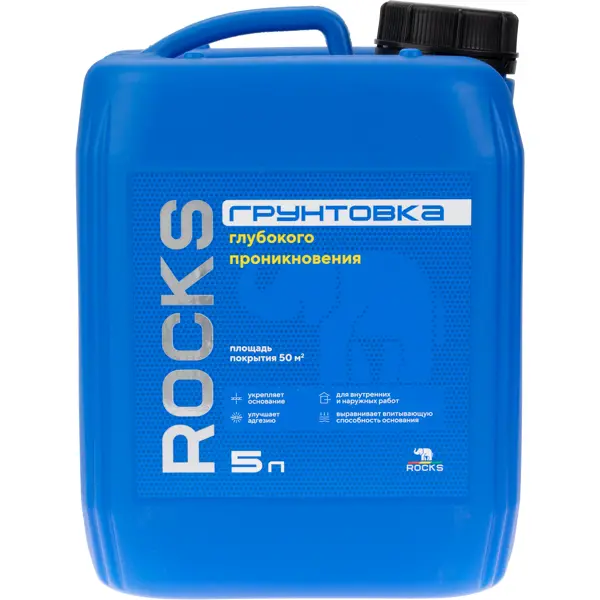 Грунтовка глубокого проникновения Rocks 5 л