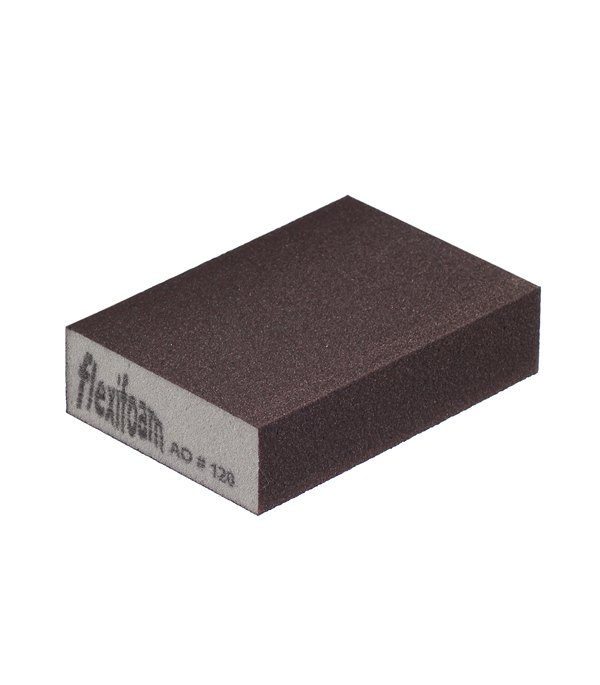 Губка шлифовальная Flexifoam 98х69х26 мм P120