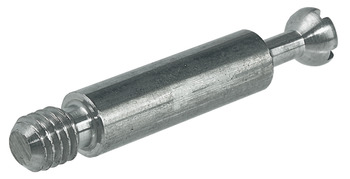 Hafele Болт Minifix 15 S100 оцинкованный B24/M6, упаковка - 100 штук, 262.27.949