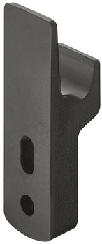 Hafele ответная деталь MINI-LATCH черный 245.54.390