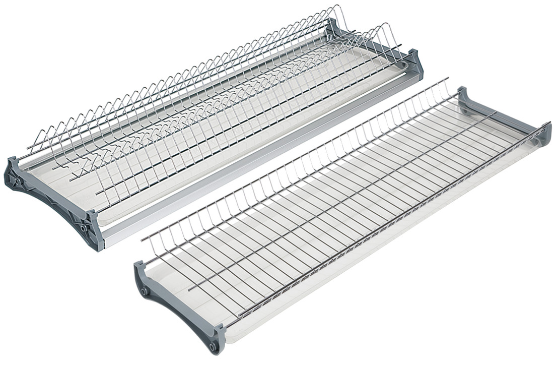 Hafele Посудосушитель c рамкой, сталь, серебристый 800мм 544.19.956