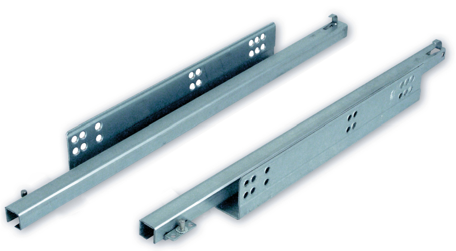 Hafele runners UM A30, частичное выдвижение, 13-16мм, soft-close, 500мм 433.06.451