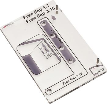 Hafele Шаблон Free / Free 1.7 - 3.15 372.91.023