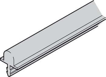 Hafele Slido F-Line15 55A нижний ходовой профиль алюминиевый 2500мм 402.23.602