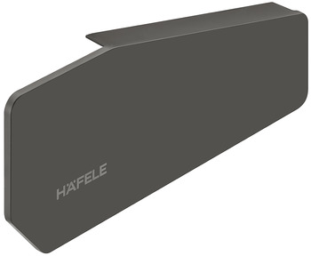 Hafele Заглушка FREE Fold антрацит 372.37.037