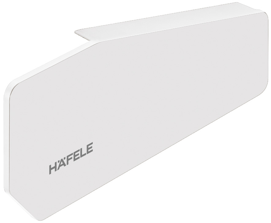 Hafele Заглушка FREE Fold белая, в упаковке - 10 шт, 372.37.026