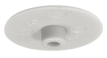 Hafele Заглушка Minifix 15 белая, упаковка - 500 штук, 262.24.751