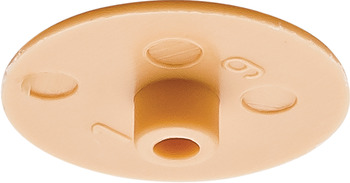 Hafele Заглушка Minifix, цвет сосны, упаковка - 500 штук, 262.24.055