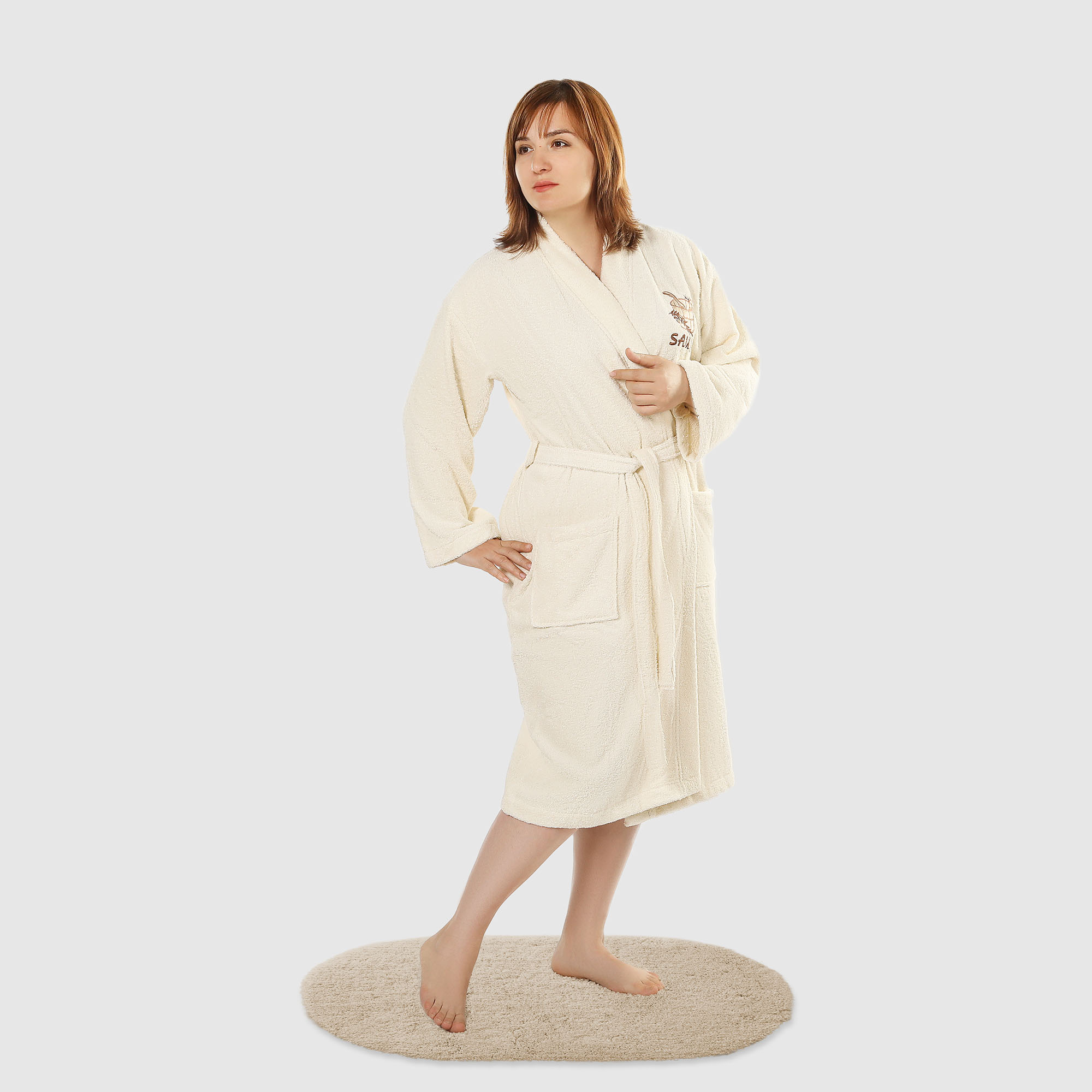 Халат Asil Sauna Kimono XXXL Beige