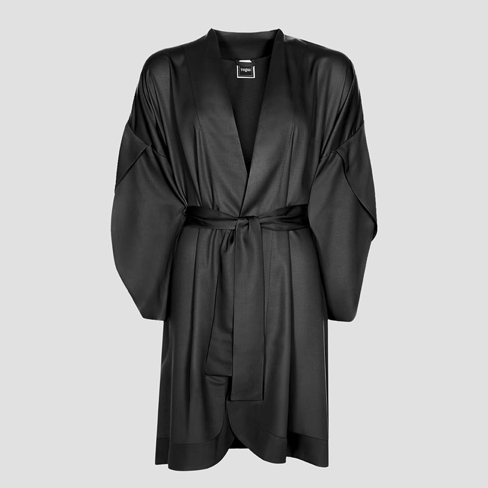 Халат-кимоно короткое Togas Наоми черное М (46)
