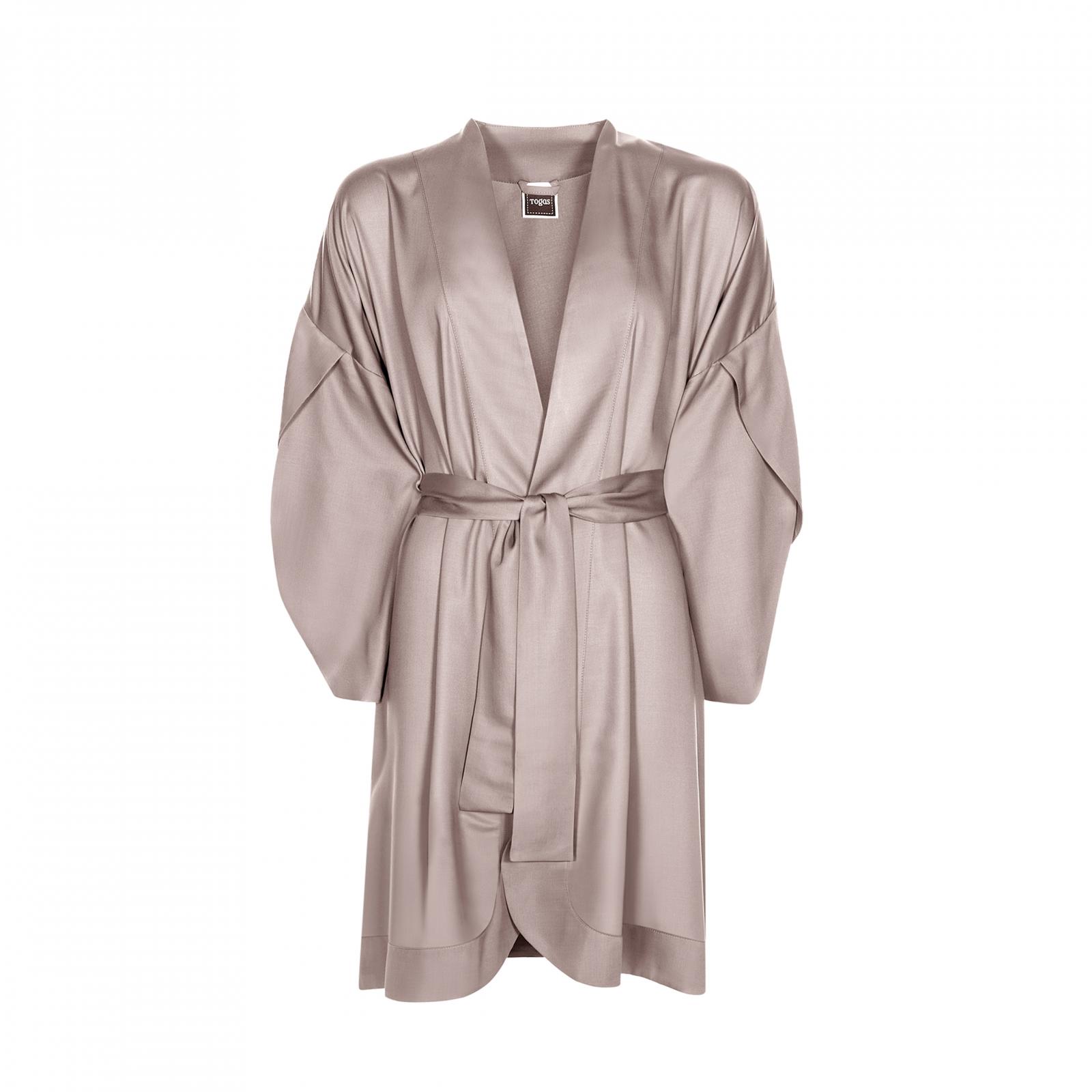 Халат Togas Наоми короткий розовый кимоно XXL (52)