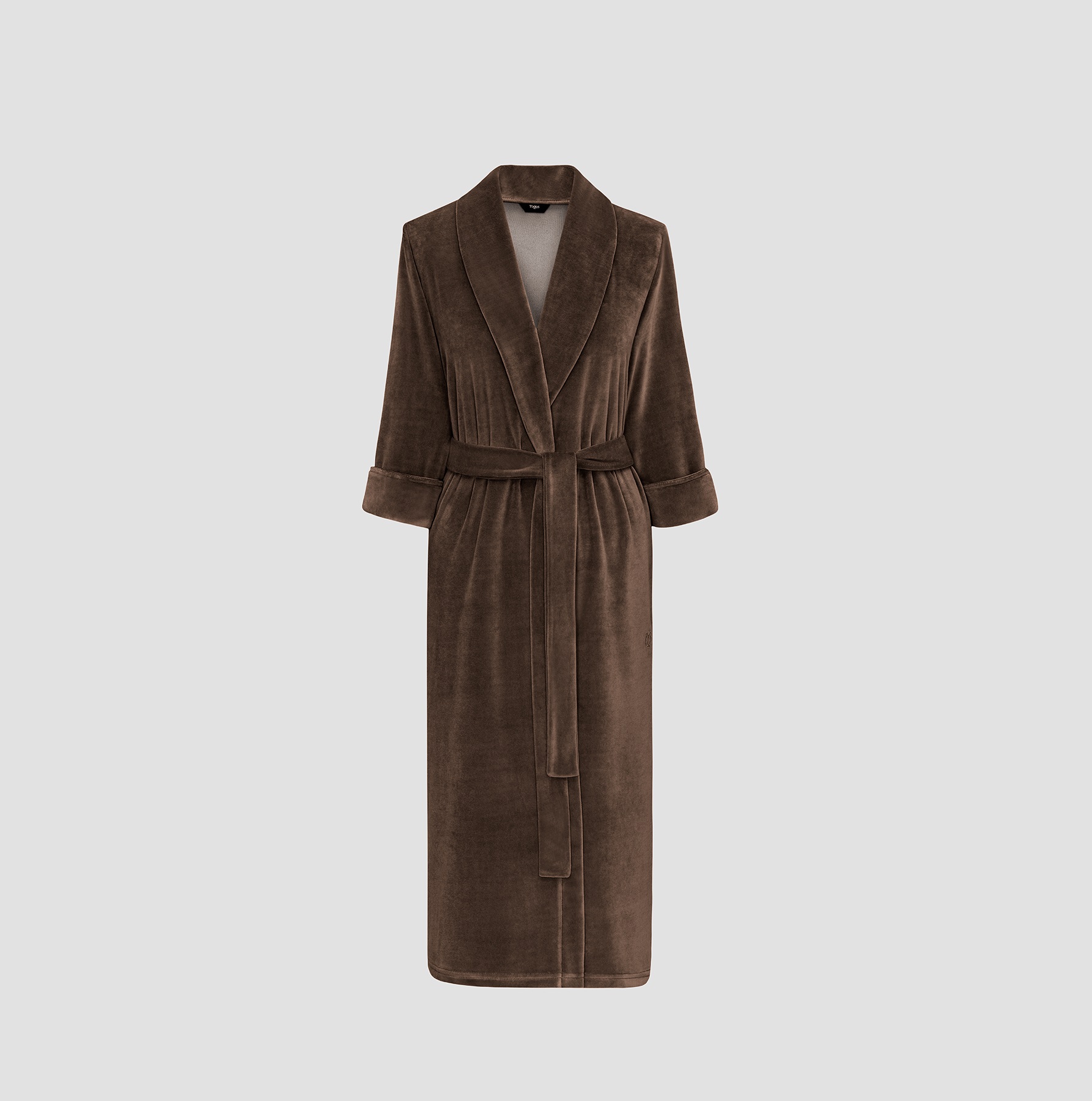 Халат Togas Ранье шоколадный велюровый XL(50)