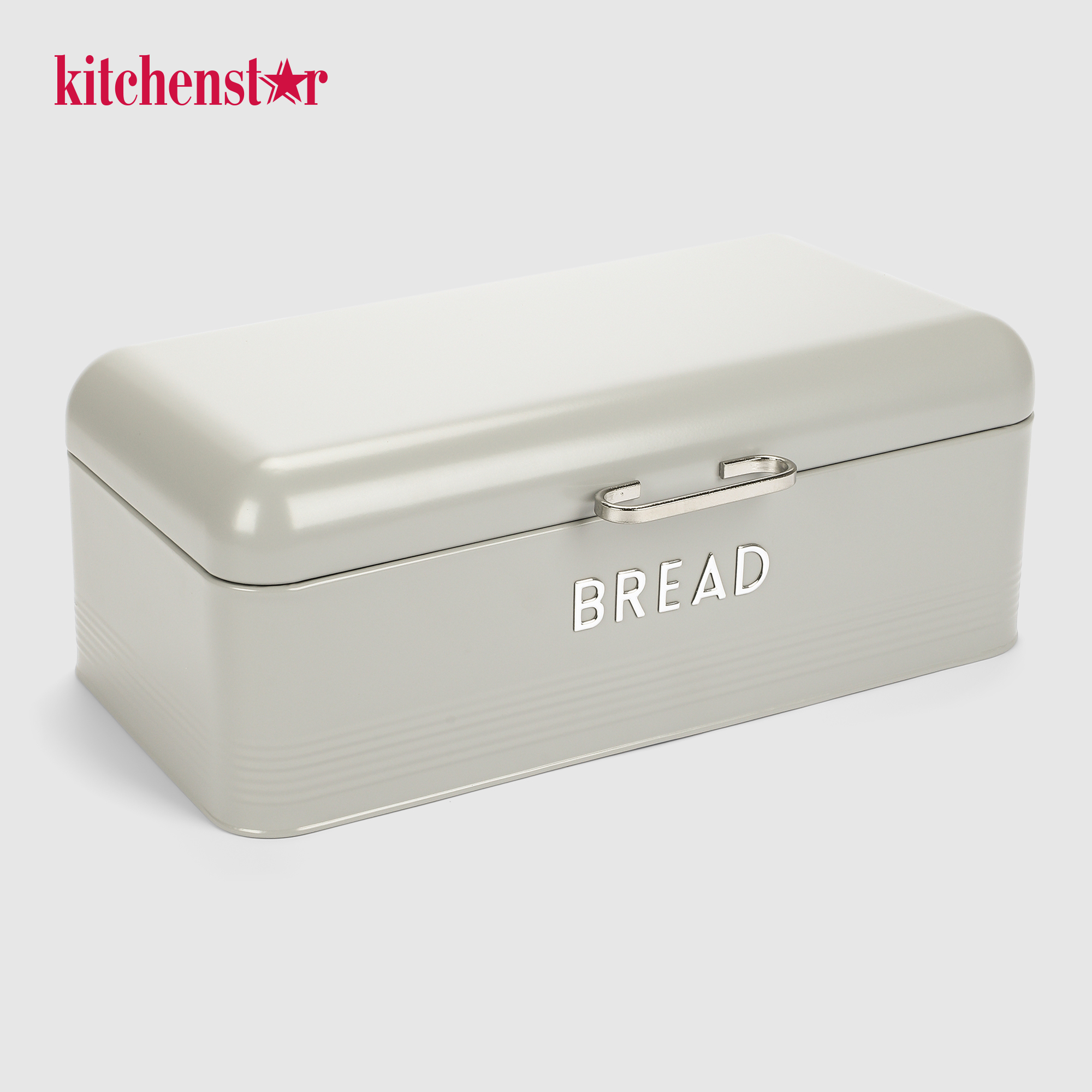 Хлебница Kitchenstar серый 15,8 л