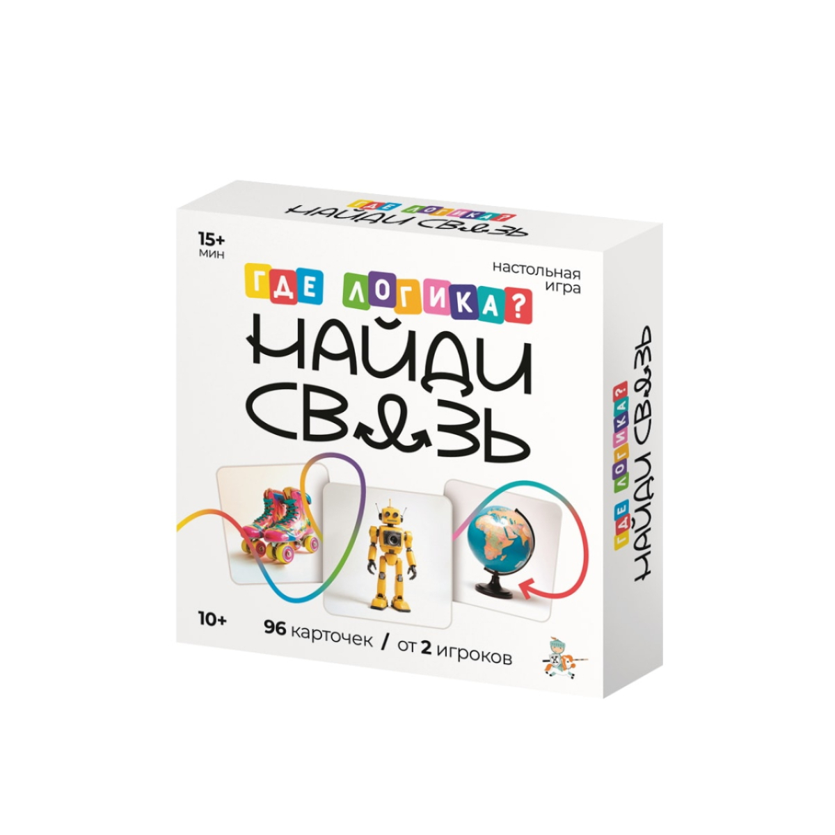 Игра настольная Десятое королевство "Где логика? Найди связь" 10+