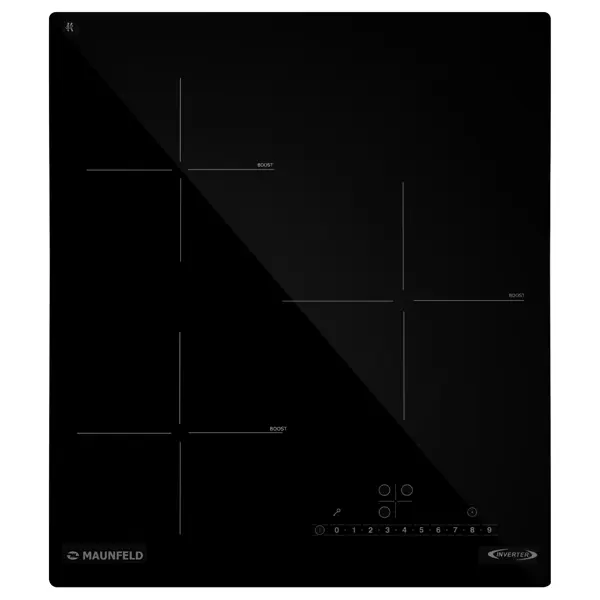 Индукционная варочная панель Maunfeld AVI4536SBK 45x5.9x52 см 3 конфорки цвет черный