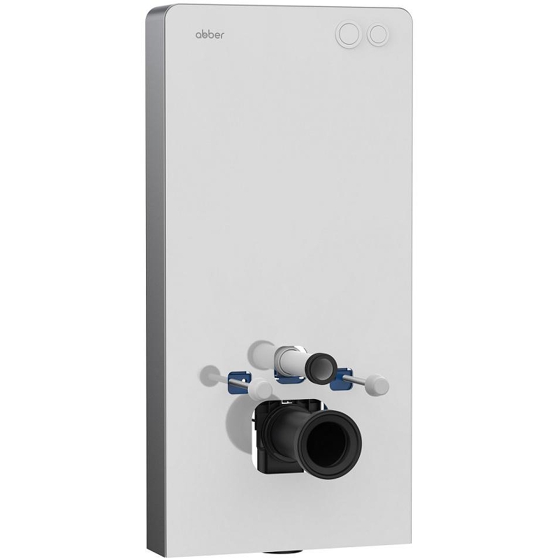 Инсталляция Abber AC0107MW для унитаза с клавишей смыва Белый