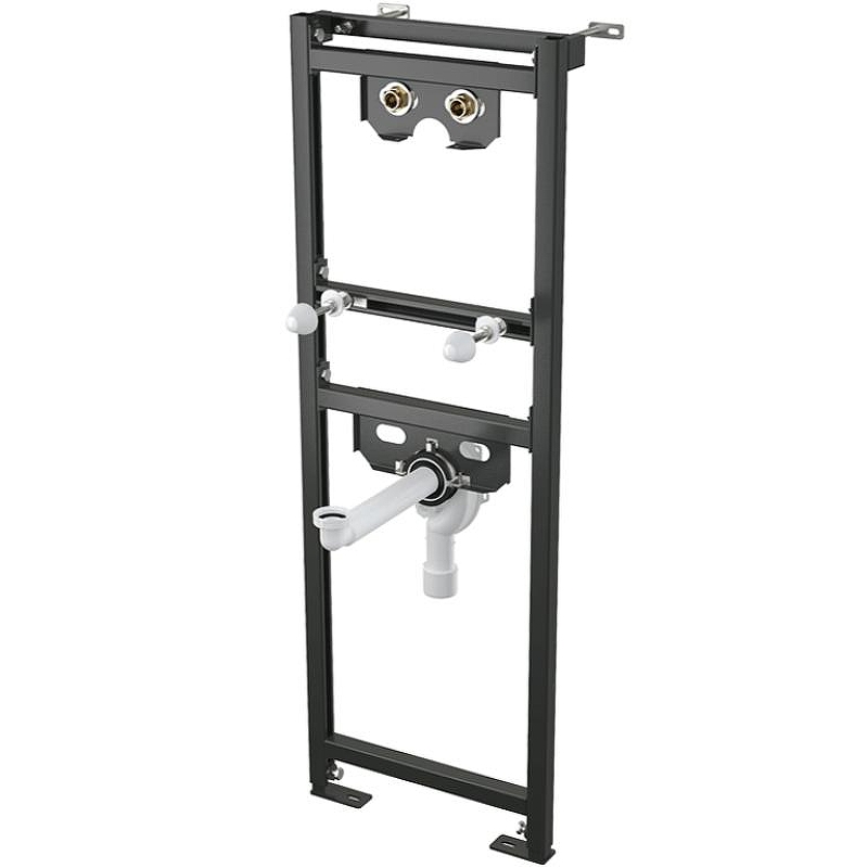 Инсталляция Alcaplast A104AVS/1200 для раковины Черная