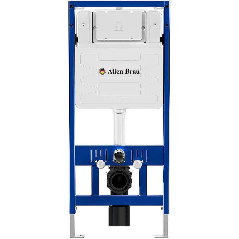 Инсталляция Allen Brau Pneumatic Pro 9.11101.20 для унитаза без клавиши смыва