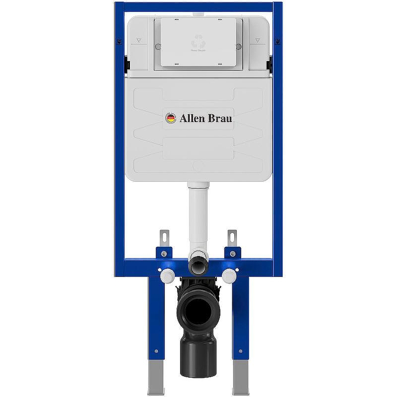 Инсталляция Allen Brau Pneumatic Pro 9.11103.20 для унитаза без клавиши смыва