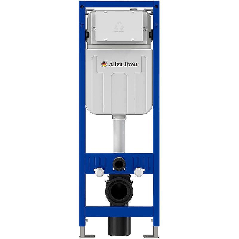 Инсталляция Allen Brau Pneumatic Slim 9.11102.20 для унитаза без клавиши смыва