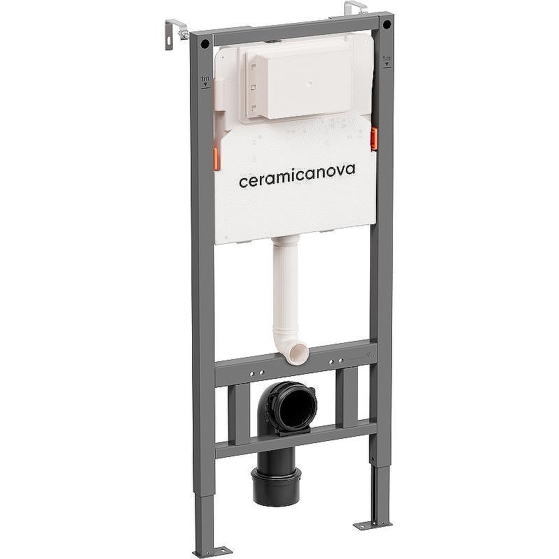 Инсталляция Ceramicanova Balance CN121001 для унитаза без клавиши смыва
